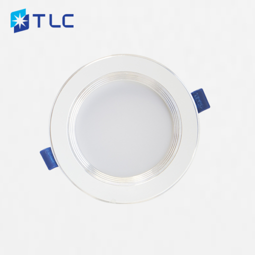 Âm trần chống chói mỏng Plus 7W viền trắng – Ba màu